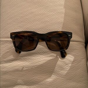 Oliver Peoples Ryce Tortoise Polarized Sunglasses